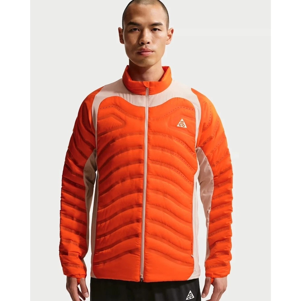 Nike ACG Lava Loft Men's Size XXL-Tall Therma-FIT Jacket Orange Insulated Down
